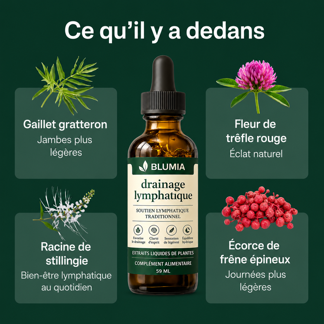 Drainant lymphatique